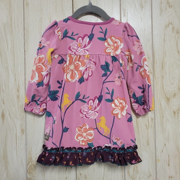 Matilda Jane Candy Corn LongSleeve Girls Dress - Picture 5 of 5